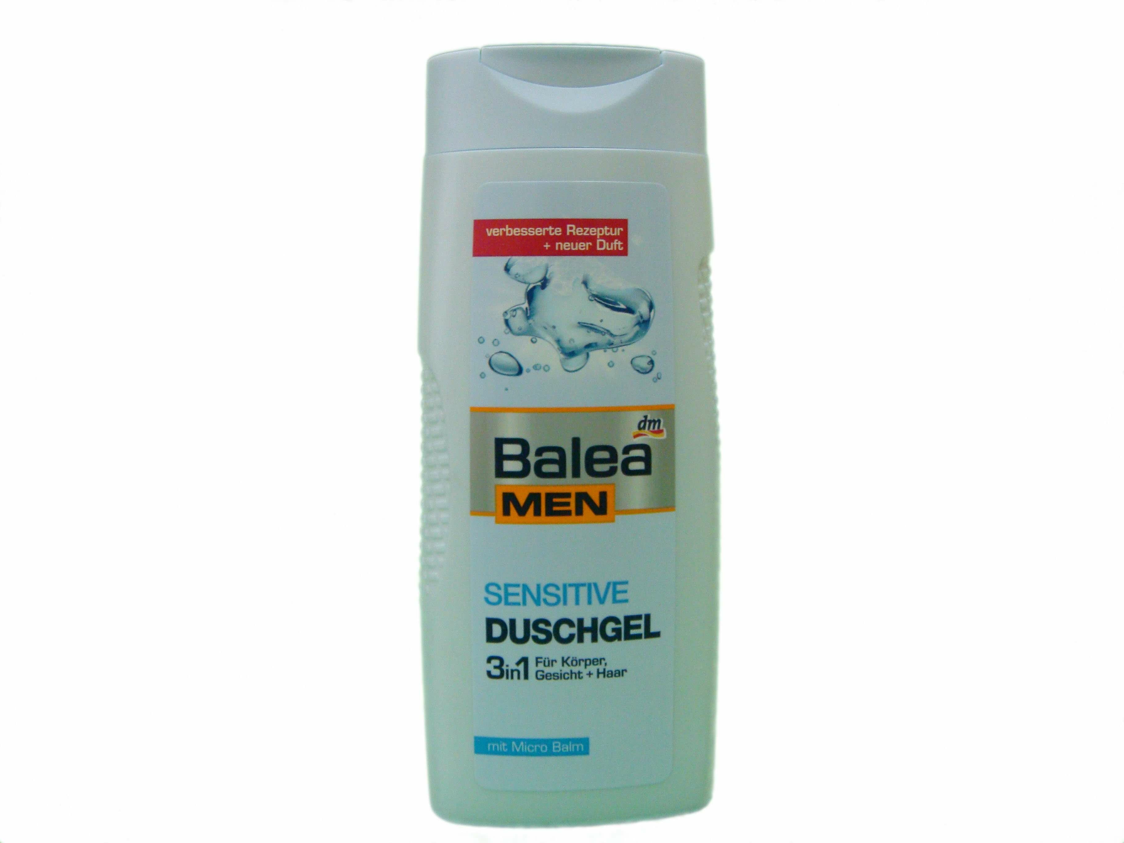Гель для душа для чувствительный кожи Balea MEN Sensitive