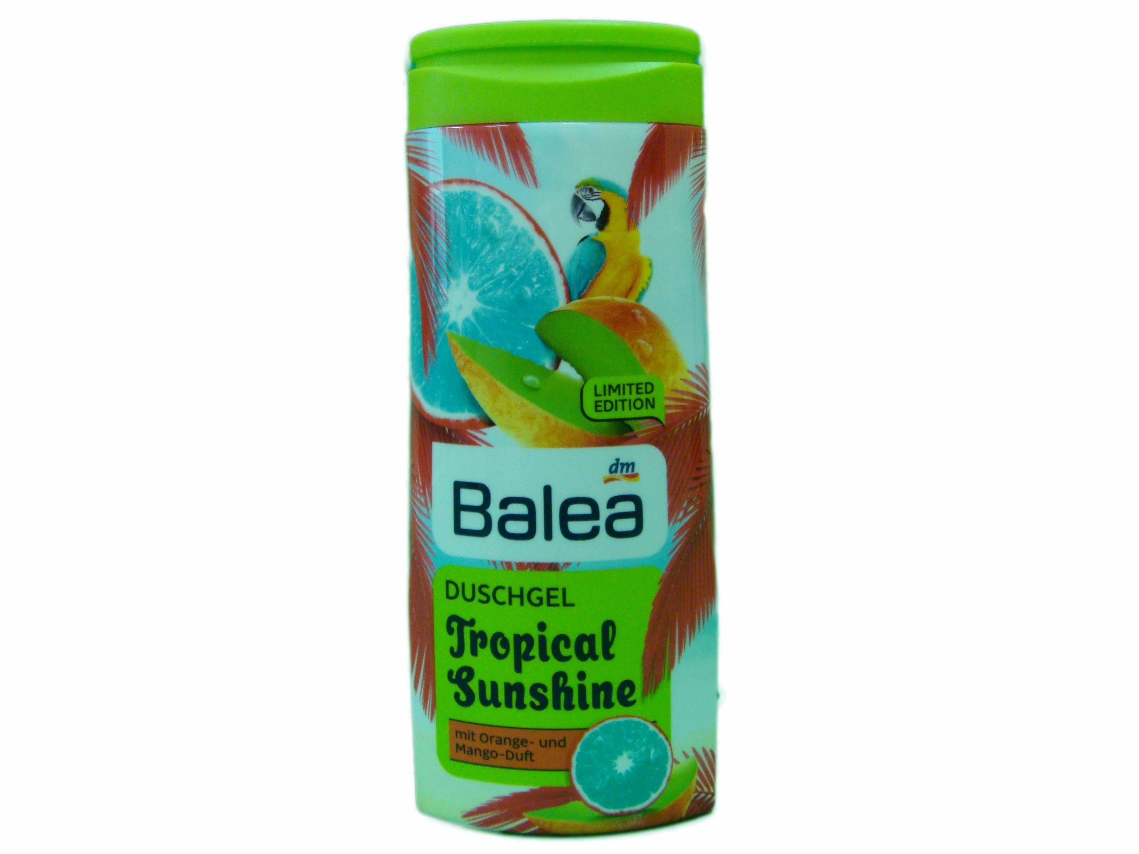 Гель для душа с увлажняющей формулой Balea Tropicall Sunshine