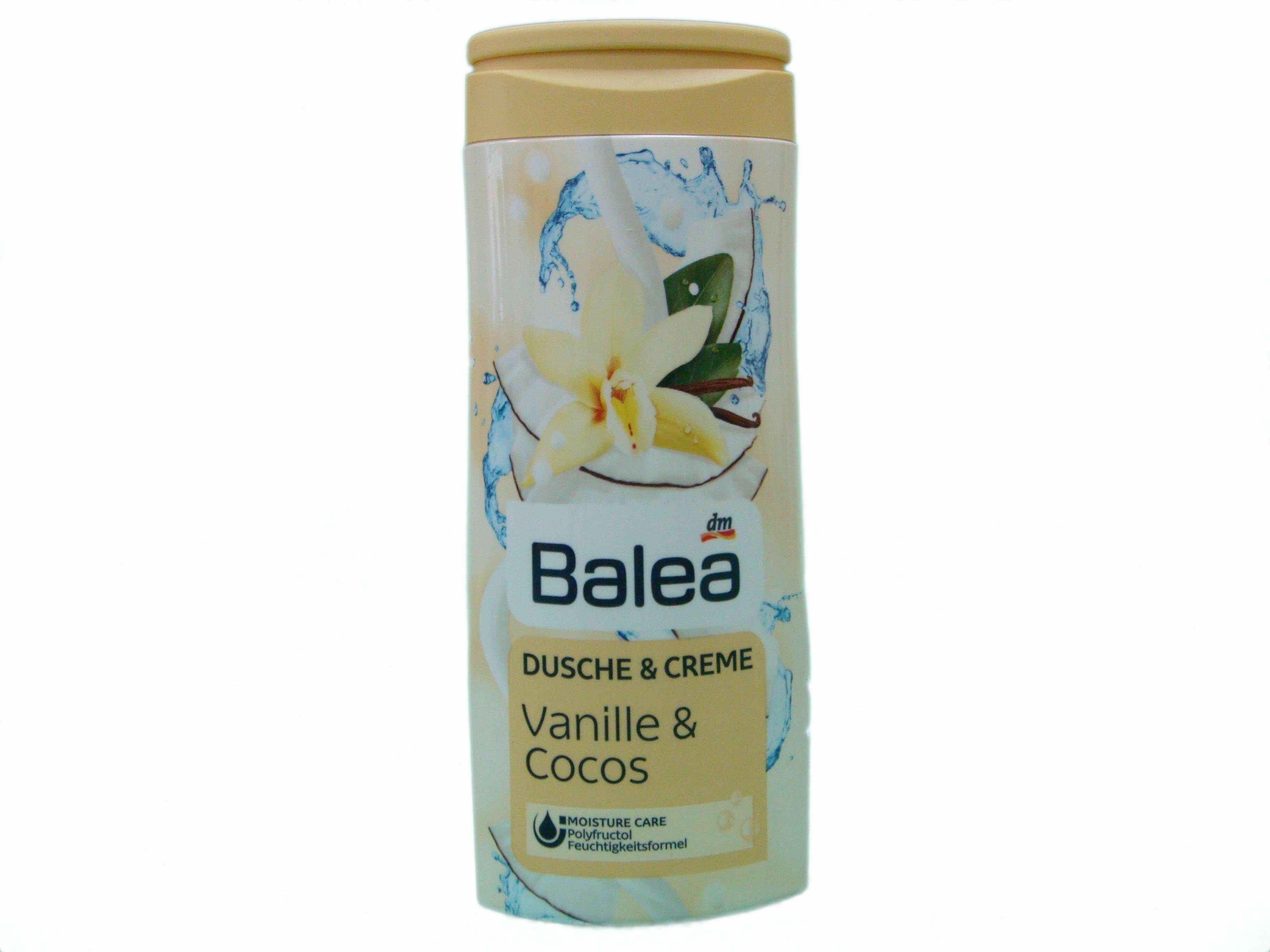 Гель для душа ваниль и кокос Balea